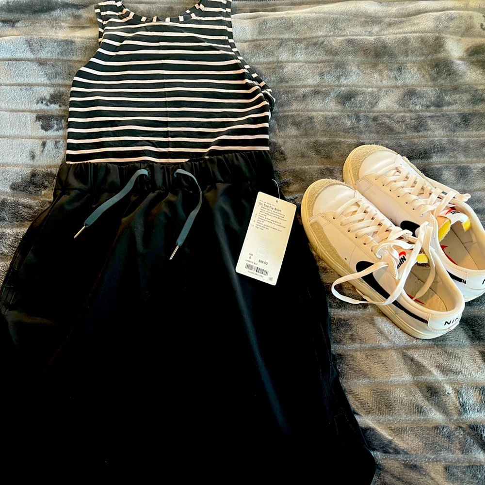 On the fly skirt